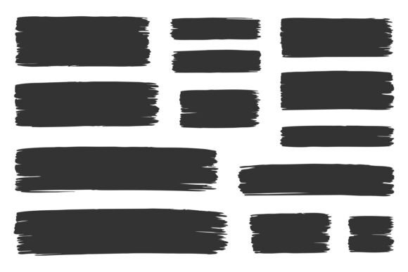 Download Black Paint Brush Stroke Textures - Paint Collection