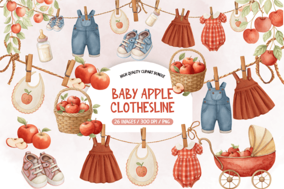 Download Apple of Our Eye Baby Shower Clipart - Baby Collection