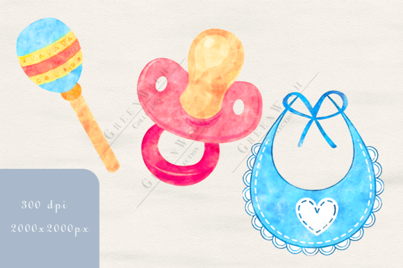 Download Watercolor Boho Baby Clipart - Baby Collection