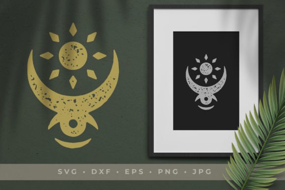 Download Esoteric Antique Amulet Illustration - Premium Bundle