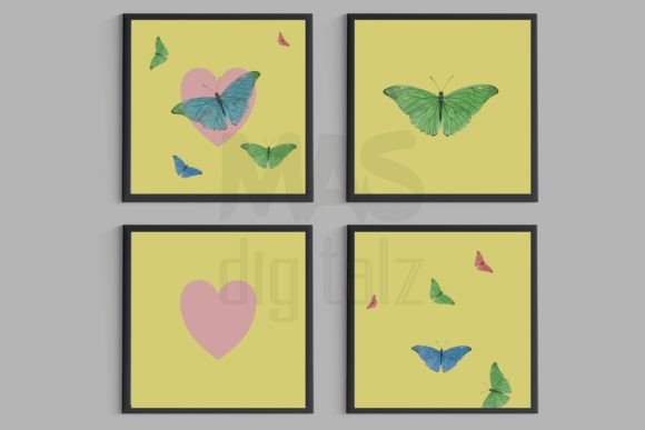 Download Butterfly Baby Nursery Decor Yellow - Baby Collection