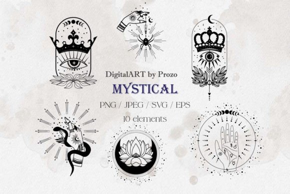 Download Hand Contour Svg, Eyes Svg, Mystical - Hand Collection