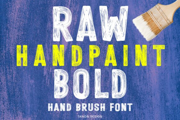 Download Raw Hand Paint Bold - Hand Collection